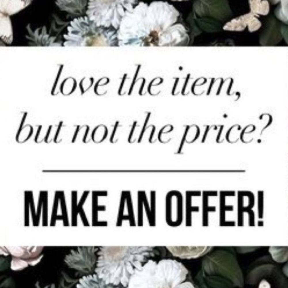 Make An Offer, Open To Offers 🛍😊